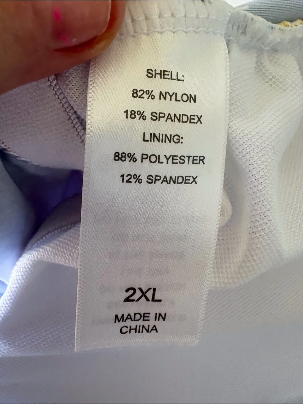 Tankini Size XL Stripe‎ Top Navy Blue Bottom Adjustable Straps Beach Pool Cruise